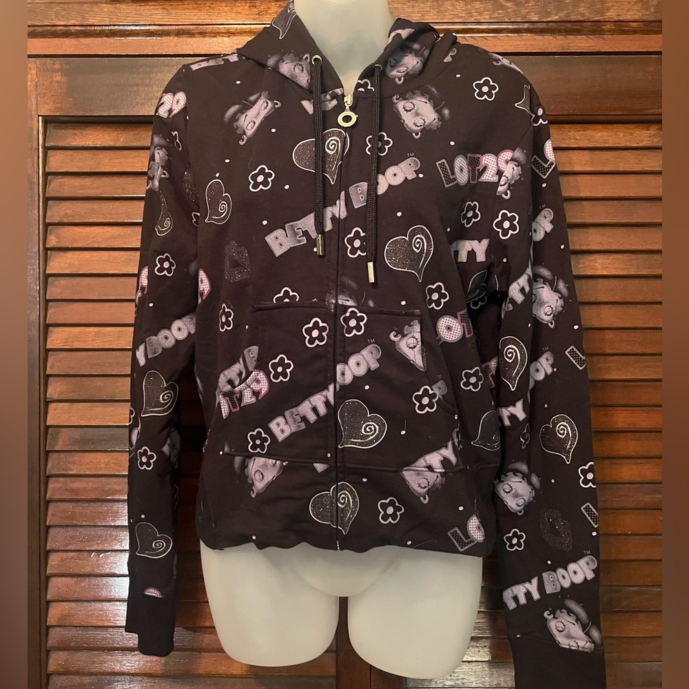 betty boop lot 29 zip up
